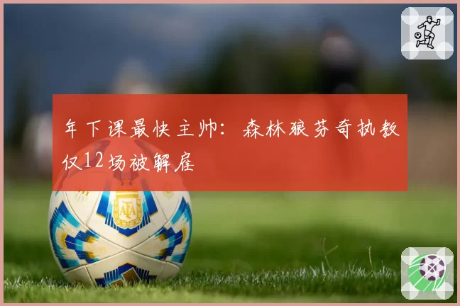 年下课最快主帅:森林狼芬奇执教仅12场被解雇
